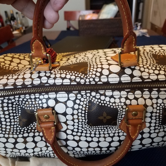 SOLD@! Limited Edit. LV Speedy 30 YAYOI KUSAMA - - Picture 2 of 12